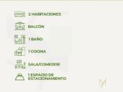 PREVENTA JARDINES DEL BOSQUE DEPARTAMENTO 2 HABITACIONES