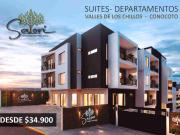 Preventa, locales comerciales, suites y departamentos