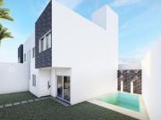 Estrene Modernas casas solas con alberca en Lomas...