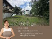 Price Improved! Valle Verde Vacant Lot for Sale in Pasig...
