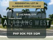 Prime 603 sqm Lot for Sale in Alabang West Village Las Piñas