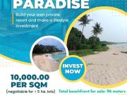 Beach Lot For Sale: Patar Beach, Bolinao, Pangasinan