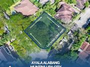 Prime Corner lot for Sale in Ayala Alabang Village... Prime Corner lot for Sale in Ayala Alabang Village...