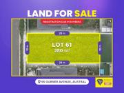 Prime Land Opportunity in Austral Registration Due in...