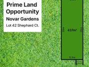 PRIME LAND OPPORTUNITY NOVAR GARDENS LOT 42 17 SHEPHARD...