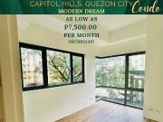 Primehomes Condo Capitol Hills Quezon City near Ateneo...
