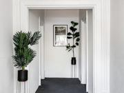 Private rooms with shared amenities