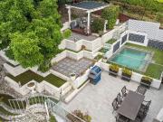 Private sanctuary with district and water views