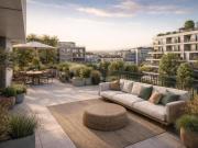 PROCHE METRO: MAGNIFIQUE 4 PIECES EN ETAGE AVEC TERRASSE