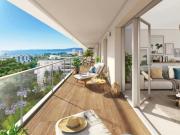 Proche nice Appartement neuf avec vue mer exceptionelle...