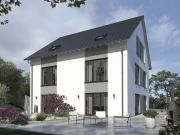 projektierte, moderne Neubau Doppelhaushälfte in...