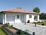Projet de construction 3 chambres avec garage et terrasse