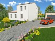 Projet de construction d'une maison 110.54 m² avec... Projet de construction d'une maison 110.54 m² avec...