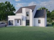 Projet de construction d'une maison 124 m² avec...