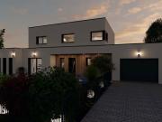 Projet de construction d'une maison 172 m² avec...