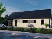 Projet de construction d'une maison 78.09 m² avec...