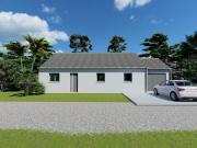 Projet de construction d'une maison 90 m² avec...