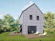 Projet de construction d'une maison bois de 80 m²...
