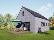 Projet de construction d'une maison bois de 80 m²...