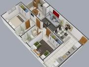 PROMOÇÃO APTO com 2 Quartos 1 Suíte e 68m² Chácara Galega