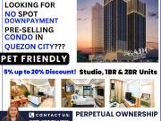 PROMO Quezon City Condo! No Downpayment Affordable 1BR...