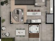 Promocional Cobertura Duplex Face Norte 181,98 m²