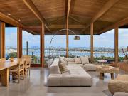 Seaside property with garden