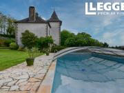 Propriété de caractère, cadre unique avec beau jardin...