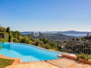 Propriété provençale avec vue mer