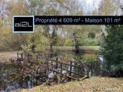 Propriété terrain 4 609 m² et maison plain pied 101 m²