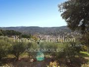 Provence Luberon, Maison en pierre avec vue et 3...
