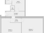 PROVISIONSFREI Große 2 Zimmer Wohnung perfekt für WG...