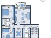 Provisionsfreie 3,5 Raum Wohnung mit Balkon und EBK in...