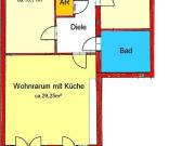 Provisionsfreie 3 Zimmerwohnung mit Terrasse und... Provisionsfreie 3 Zimmerwohnung mit Terrasse und...