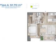Proyecto Apartamento sobre planos ciudad del rio
