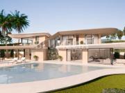 Proyecto de villa moderna con vistas panorámicas en...