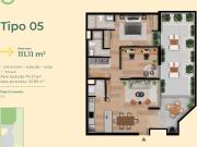 PROYECTO INMOBILIARIO – 111M2 – 1D – ESTUDIO TERRAZAS...