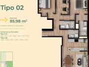 PROYECTO INMOBILIARIO 85M2 – 2D + ESTUDIO AV. CANAVAL Y...