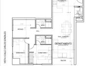 PROYECTO RESIDENCIAL – DPTO. 73M2 3D – SAN MIGUEL
