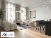 PRUNKSTÜCK: Top sanierte 2 Zimmer Altbauwohnung: Luxus...