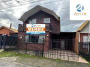 Pucón Terreno 121M2 con 1 casa de 2 pisos en sector el...