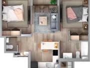 Puerto Montt, Arriendo depto 2D 2B Reserva Lomas Pto...