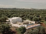 Puglia. Ostuni. Masseria Casale Storico Con Uliveto...