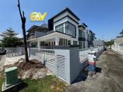 Pulai Hijauan Double Storey Cluster House New Painting 40x70