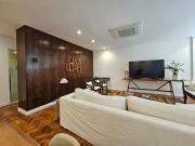 Quadra praia Leblon. Vista lateral mar, 3 DORM sendo 1 suÃte