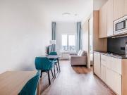 Quadratisch, praktisch, zentral 1,5 Zimmer Wohnung mit...