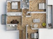 Quadrilocale in affitto a Roma via Tullio Levi Civita,...