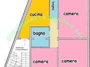 Quadrilocale in affitto, Firenze beccaria d'azeglio