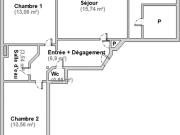 Quartier 'Bel Air' 75012 Paris 3 pièces 57m2