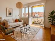 Quartier des XV beau 4p lumineux avec jolie vue